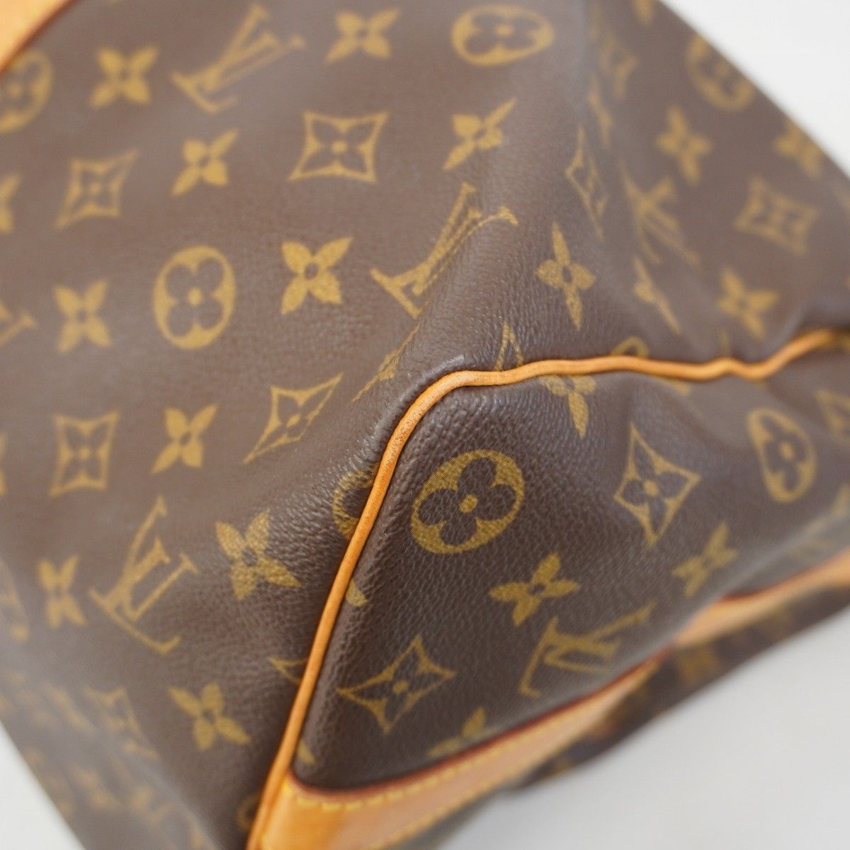 6ab1446-k】ルイヴィトン ボストンバッグ モノグラム キーポルバンド