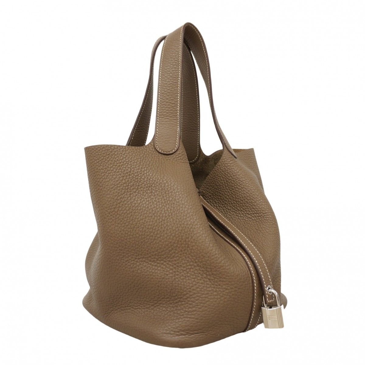 6ab1521】エルメス ハンドバッグ ピコタンロックMM トリヨンクレマンス