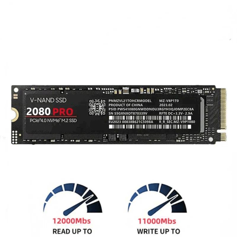 NVMe 2080PRO 2280 M.2 4TB PCIE4.0 V-NAND SSD MODEL:MZ-V8P1T0 Read