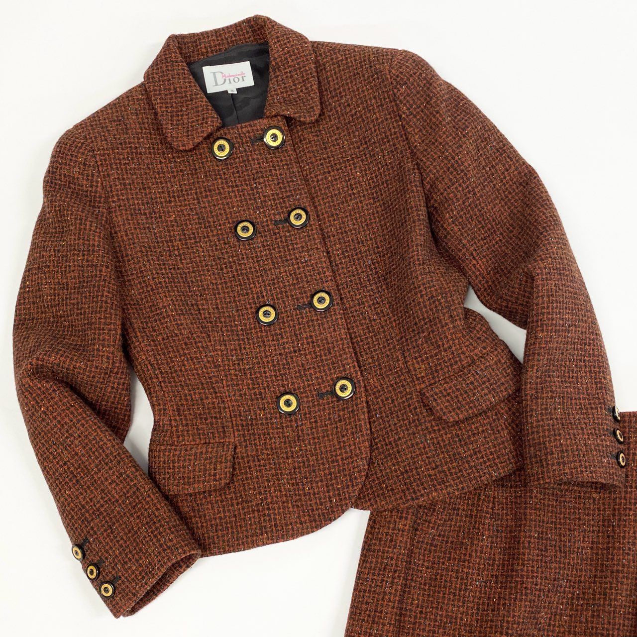 DIOR マドモアゼルディオール スーツセット ヴィンテージ 希少✨ ディオール マドモアゼル セットアップ スーツ
