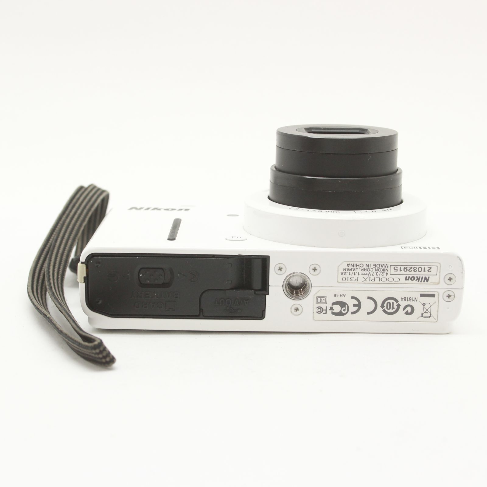 訳あり】 Nikon COOLPIX P310 ホワイト - メルカリ