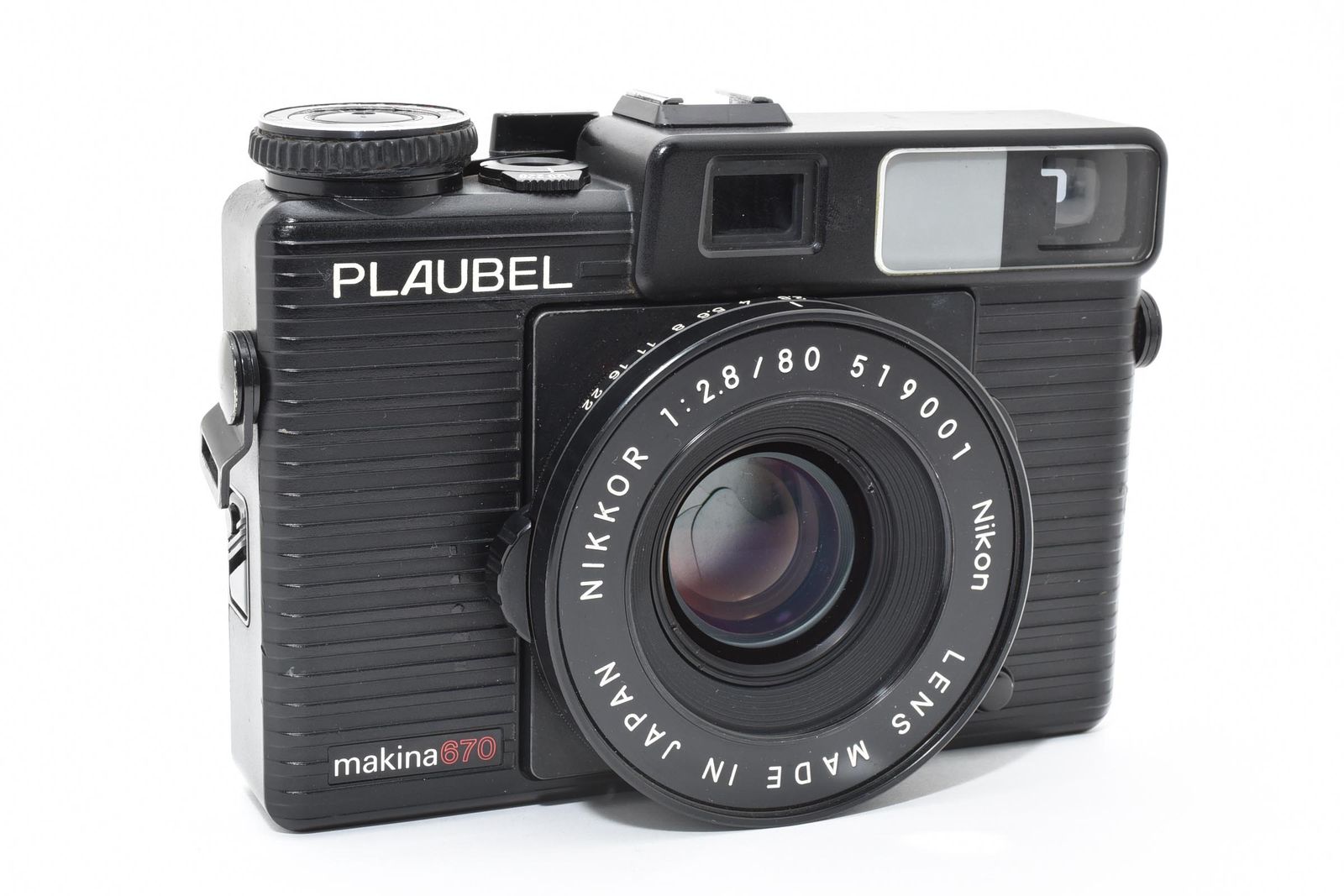 □ 美品 □ プラウベル PLAUBEL Makina マキナ 670 NIKKOR 80mm F2.8