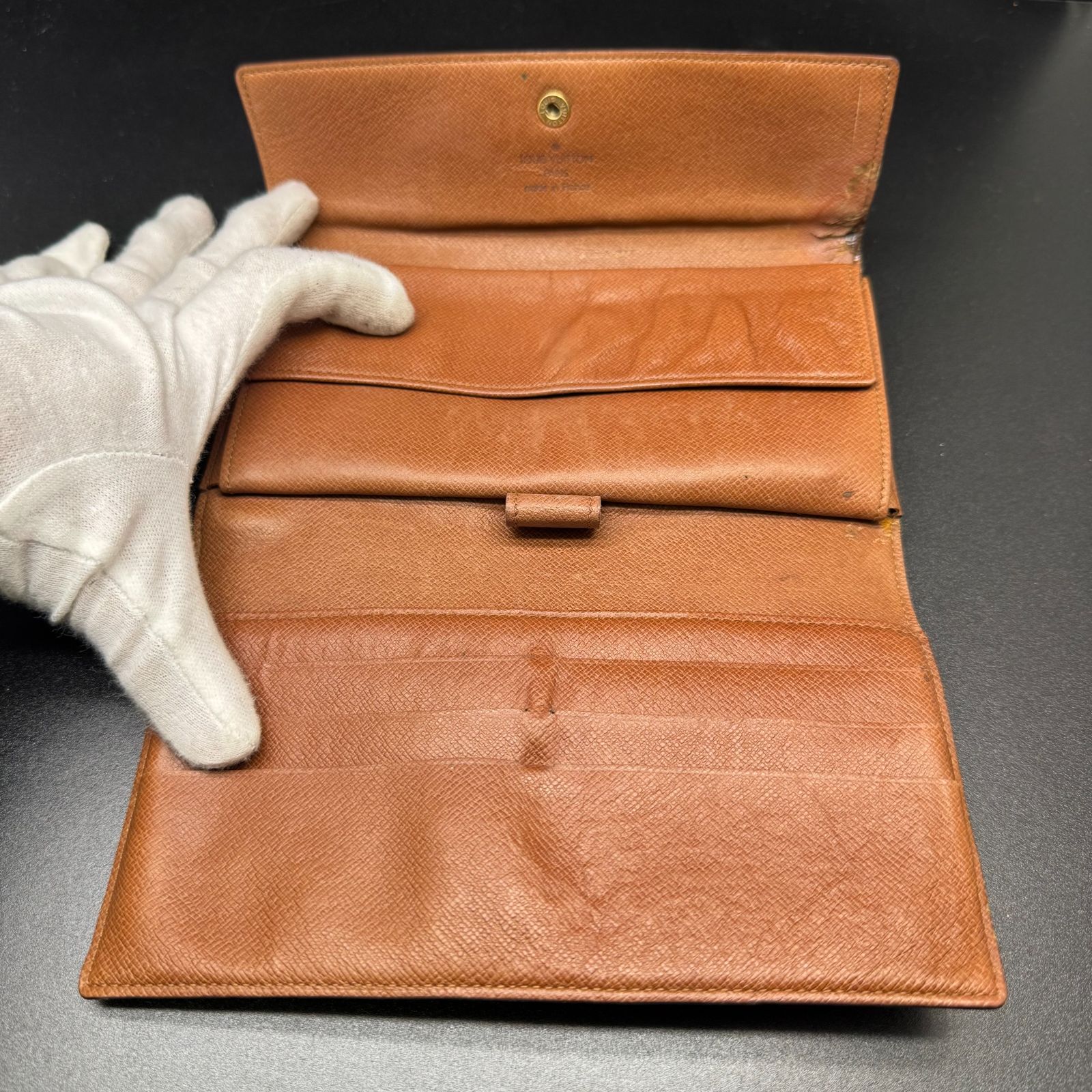 良品 ルイヴィトン モノグラム ポルトトレゾール インターナショナル 944 LOUIS VUITTON(ルイヴィトン) 長財布 モノグラムミニ ポルトトレゾール
