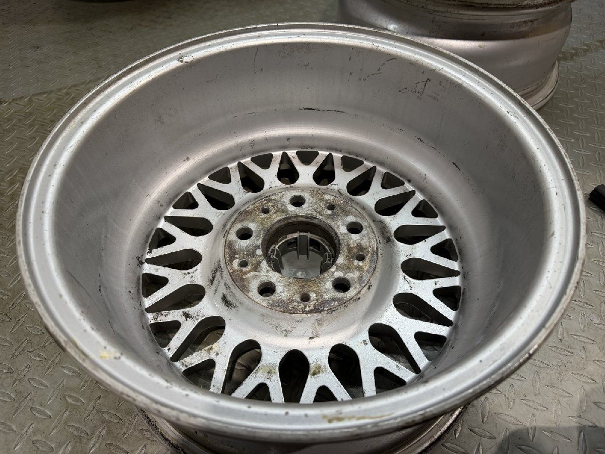 【希少】 純正ホイール BBS製 384 15インチ 4本 7J5HPCD120+20 メッシュ 　(MHC517)クレジットカード QRコード決済可能 希少】BMW 純正ホイール BBS製 384 15インチ 4本 7J5HPCD120+20