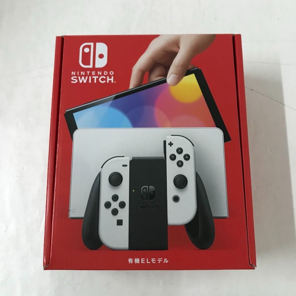08 w 14995 Nintendo Switch 有機ELモデル ホワイト ニンテンドースイッチ ゲームハード 任天堂 品