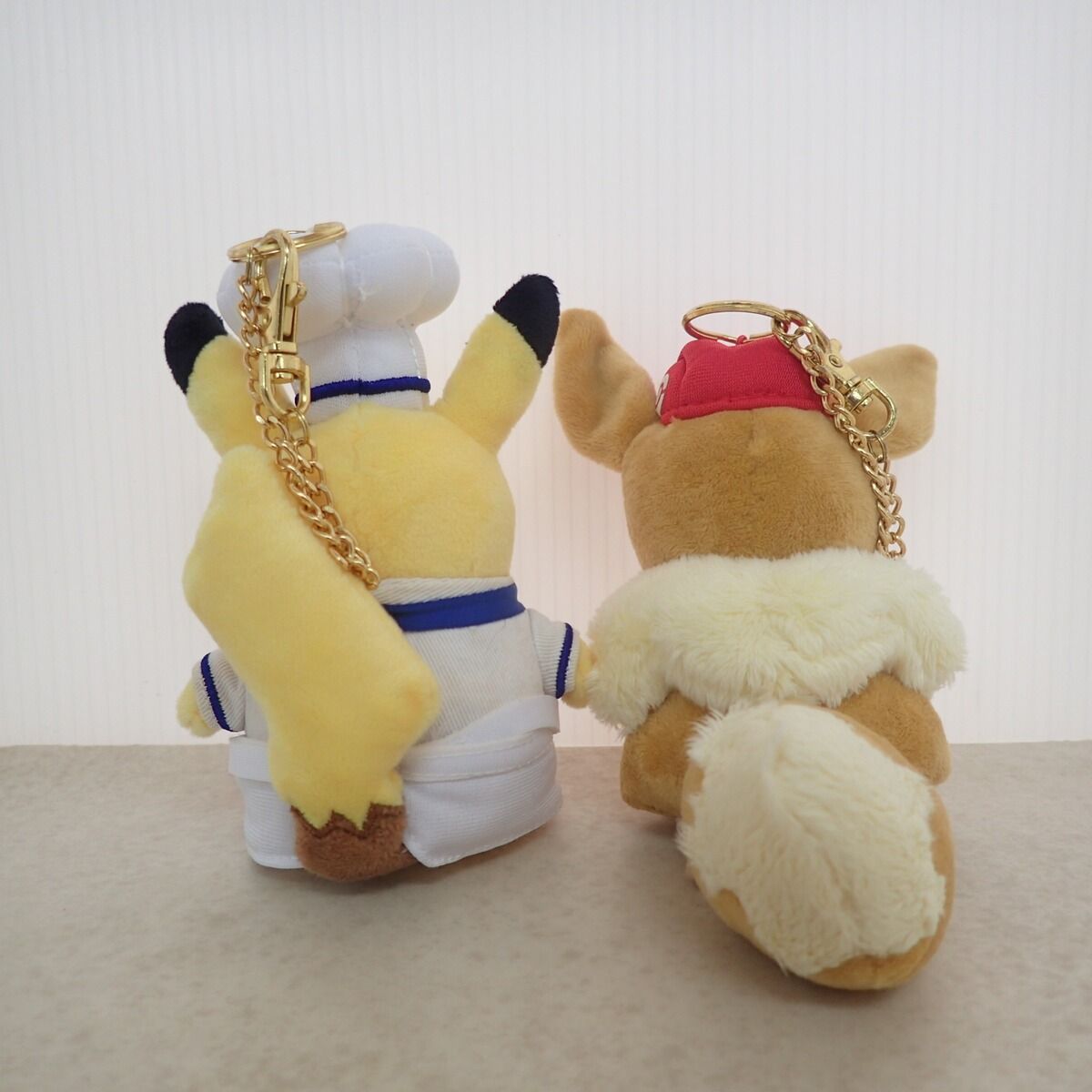 ポケモンカフェ マスコット ピカチュウ/イーブイ 2体セット 紙タグなし