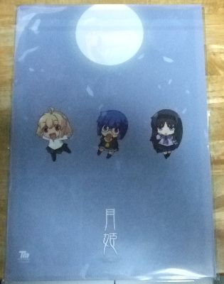 m2698【新品未開封】月姫想本 TYPE-MOON＋クリアファイル4種セット☆N