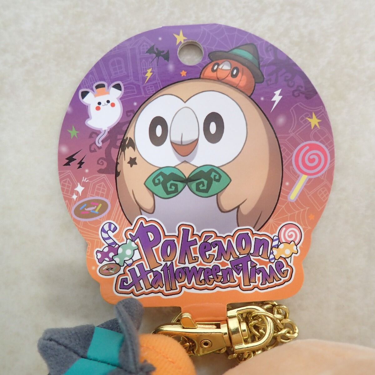 ポケモンセンター マスコット Pokemon Haalloween Time モクロー 紙