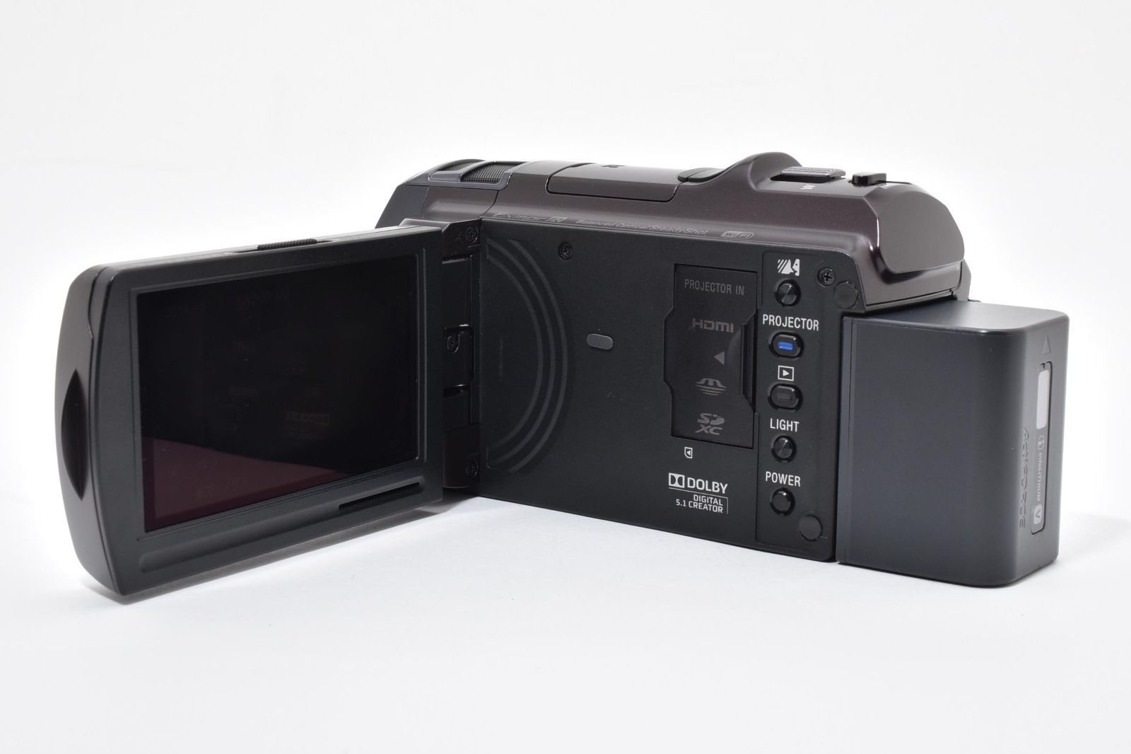 □ 美品 □ ソニー SONY HDR-PJ800 ブラウン デジタル ビデオカメラ