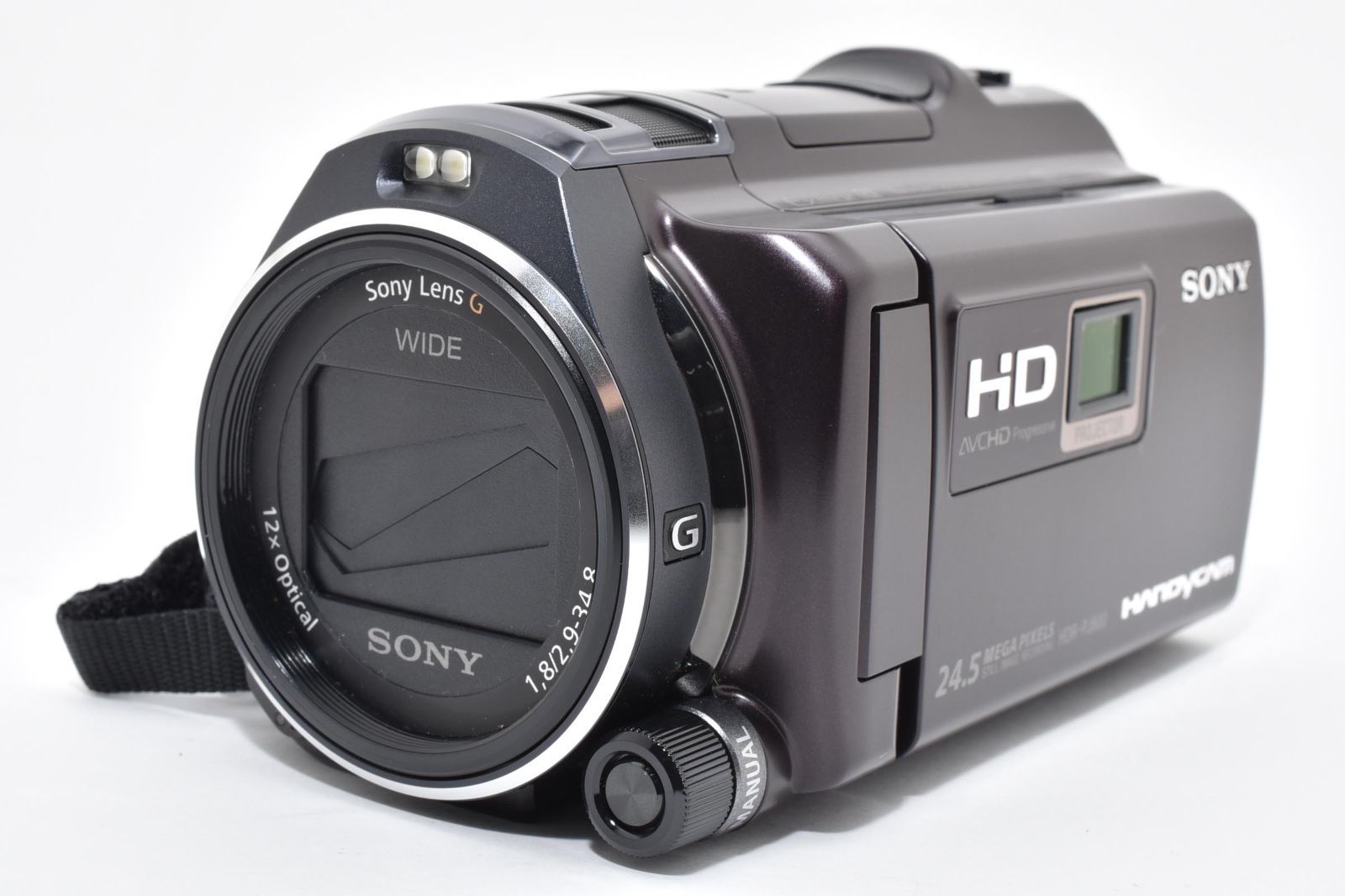 □ 美品 □ ソニー SONY HDR-PJ800 ブラウン デジタル ビデオカメラ