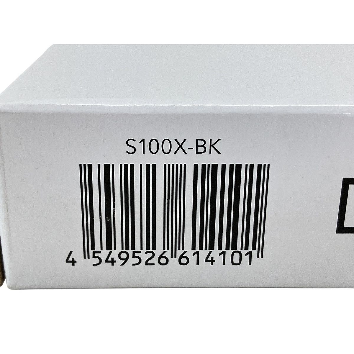 CASIO S 100 X BK カシオ ム電卓 ブラック ジャストタイプ 12桁 ♥