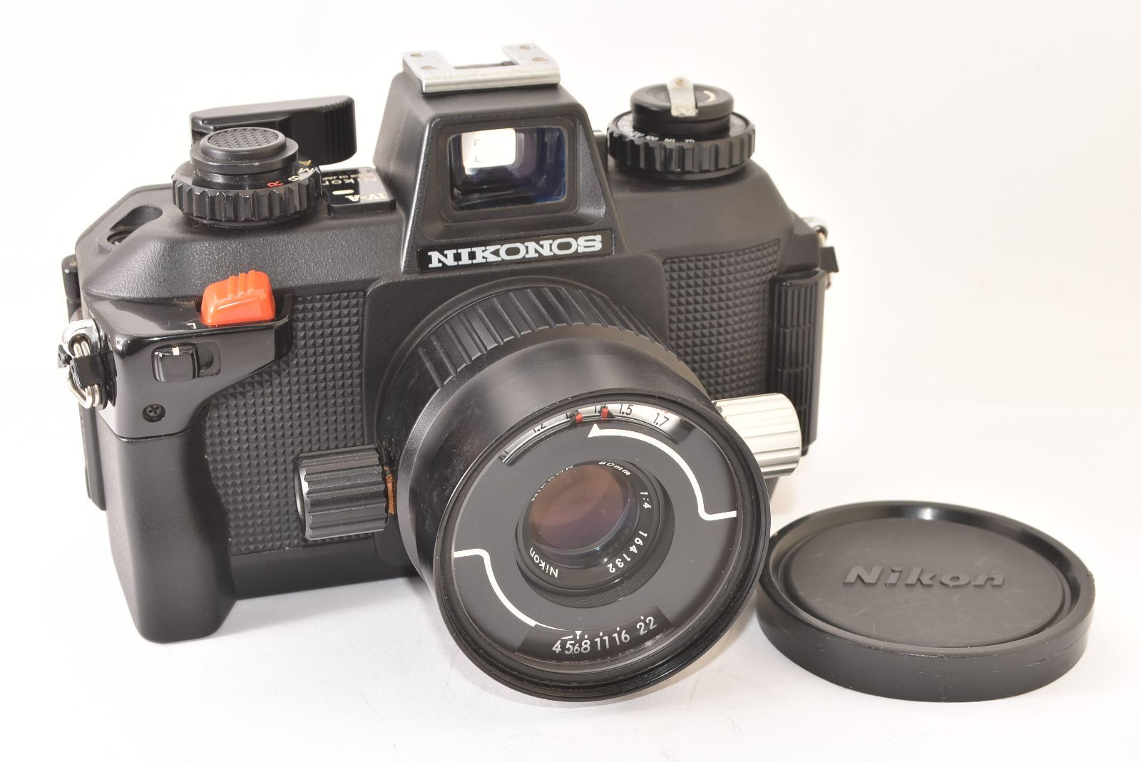 ☆美品☆ Nikon ニコン NIKONOS IV-A + 80mm F4 フィルムカメラ