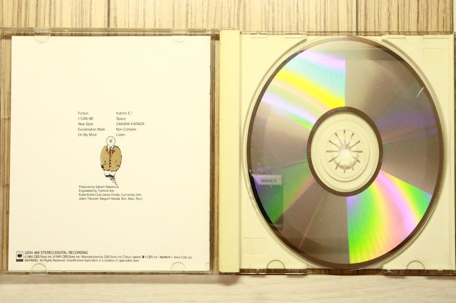 国内盤CD☆米米CLUB/KOME KOME CLUB□ シャリ・シャリズム 【32DH468