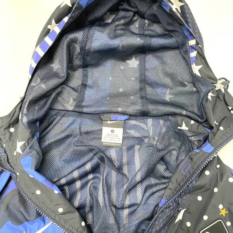 中古】F.C.Real Bristol×NIKE WOVEN PRACTICE JACKET サイズM ブルー 