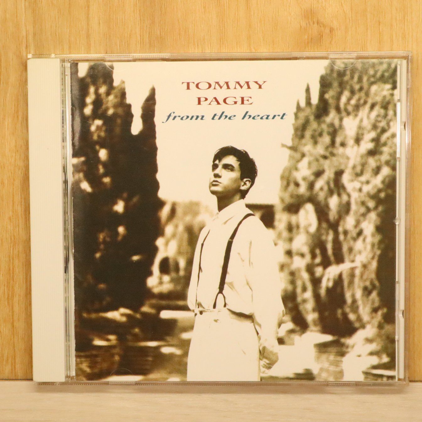 国内盤CD☆トミー・ペイジ/TOMMY PAGE□ フロム・ザ・ハート