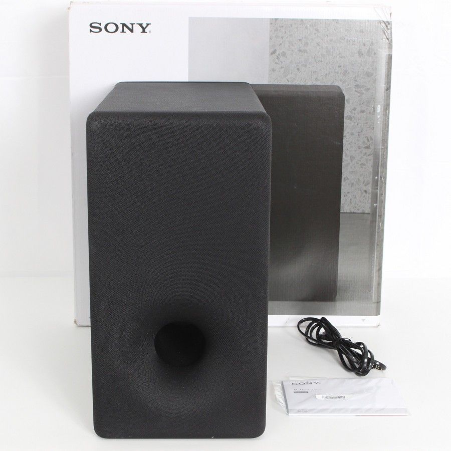 【元箱付・美品・当日発送】SONY SA-SW3 サブウーファー 美品】SONY SA-SW3 ブラック サブウーファー ホームシアターシステム