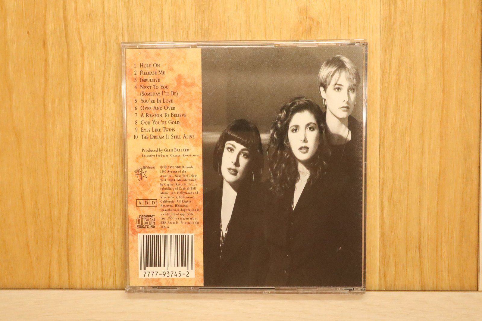 ウィルソン・フィリップス(国内盤) 中古CD☆ウィルソン・フィリップス/Wilson Phillips□ Wilson Phillips