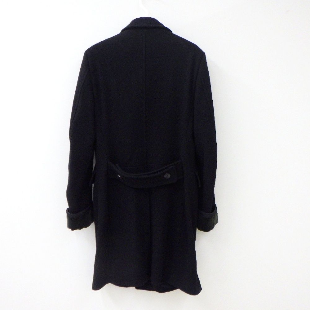 GUCCI グッチ 4827F0 チェスターコート ダブルボタン ベロア袖口 50R