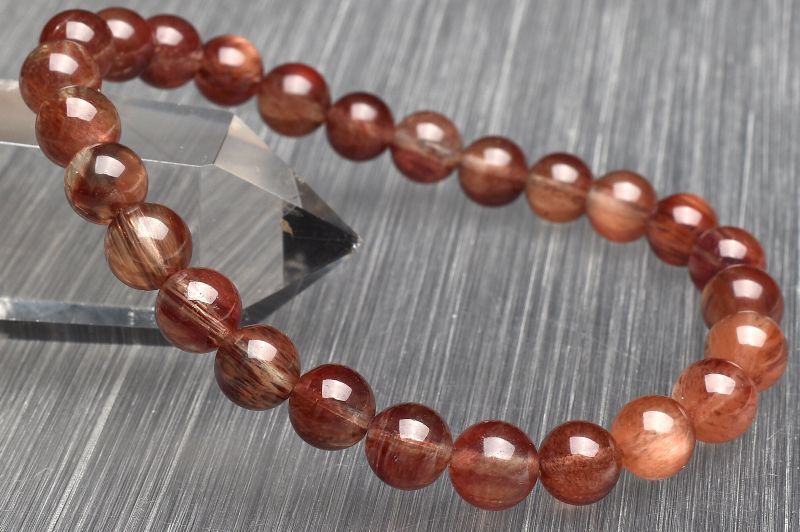 1点物】チベット産AAA☆カラーチェンジ アンデシン 7mm ブレスレット