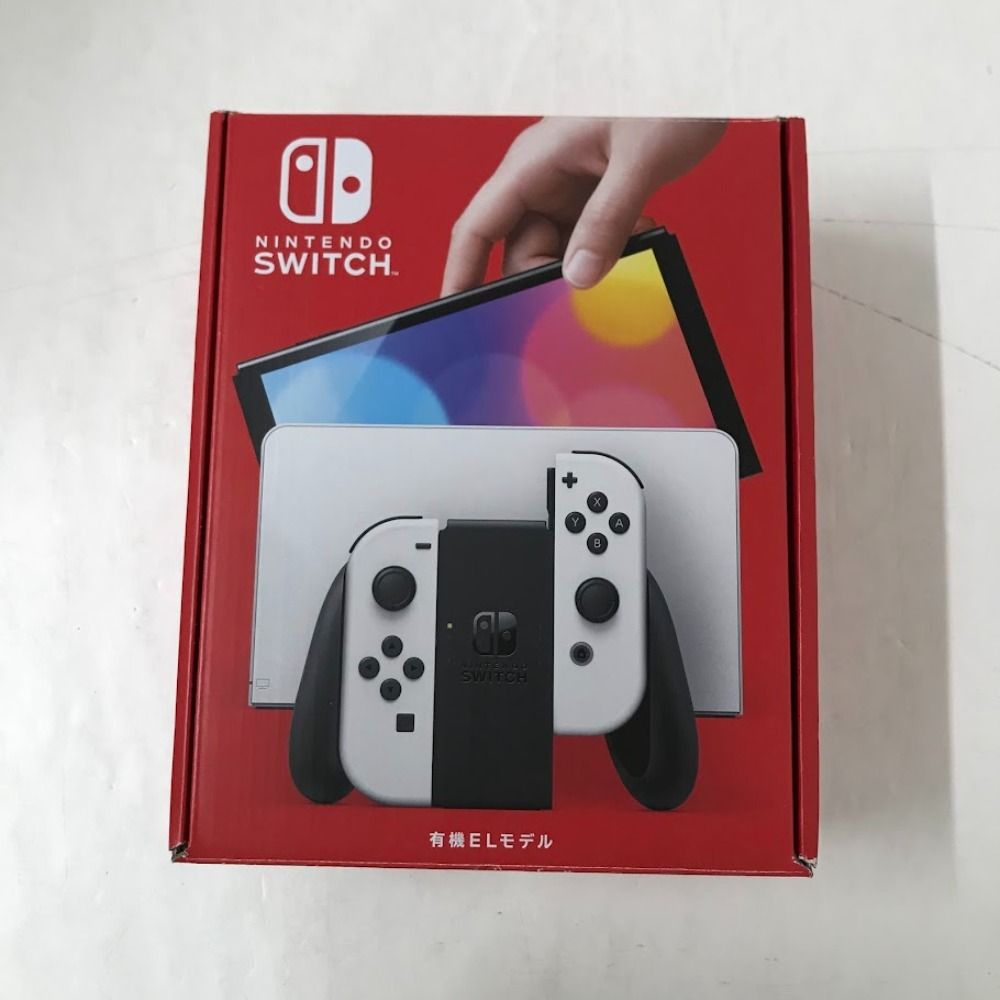 08 w 14996 Nintendo Switch 有機ELモデル ホワイト ニンテンドースイッチ ゲームハード 任天堂 品