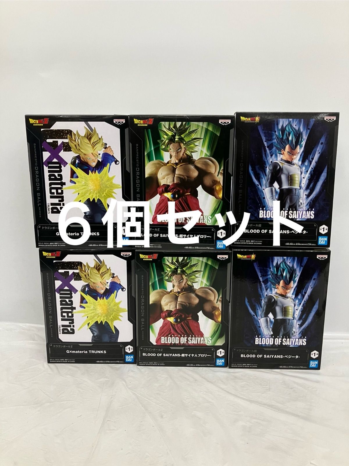 未開封 ドラゴンボール フィギュア 3種6個セット LF1328 f111 - メルカリ