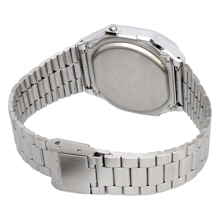 CASIO A168WA-3AY 腕時計シルバー ブルーグリーン 並行輸入品 - メルカリ