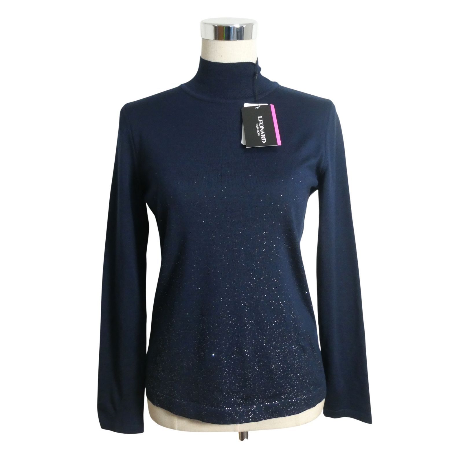 新品同様 LEONARD FASHION レオナールファッション サイズ38 ラメ