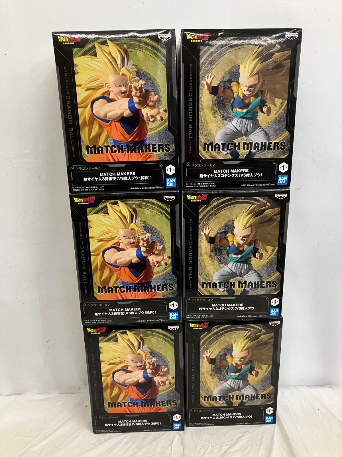 未開封 DRAGON BALL ドラゴンボール MATCH MAKERS フィギュア 6個