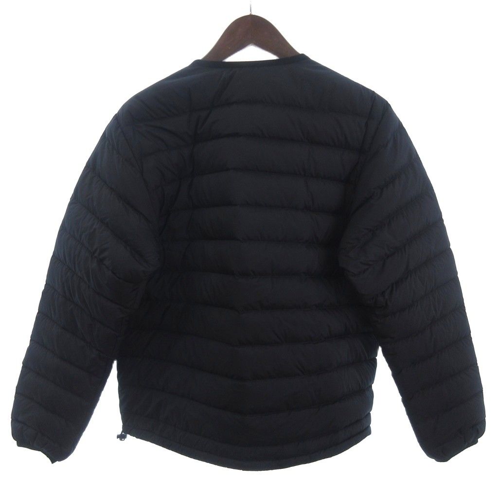 新品未使用　DANTON　ダントン　インナーダウン　M 黒 DANTON / メンズ クルーネック インナー ダウン ジャケット（ダウン