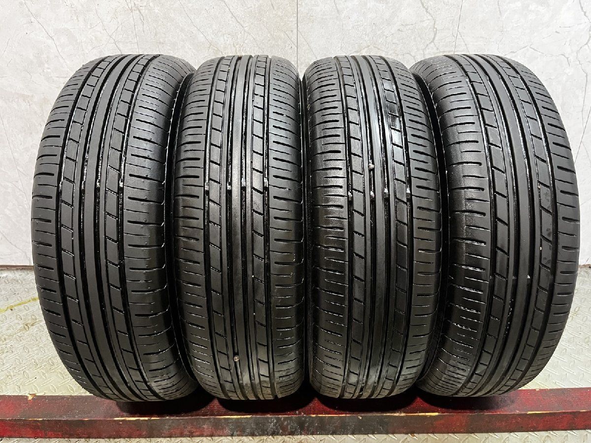 新品 YOKOHAMA ECOS ES31 155/65R13 13インチ 夏タイヤ 4本 ネイキッド ワゴンR ゼスト ライフ トッポ等　(VVT139) クレジットカード QR決済可能 YOKOHAMA ECOS ES31 155/65R13 13インチ 夏タイヤ 4本 21年製 バリ溝