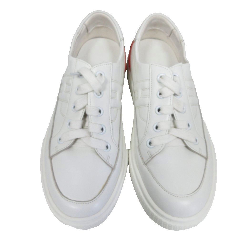 エルメス HERMES 現行 Deep Sneaker ディープ レザースニーカー カーフ