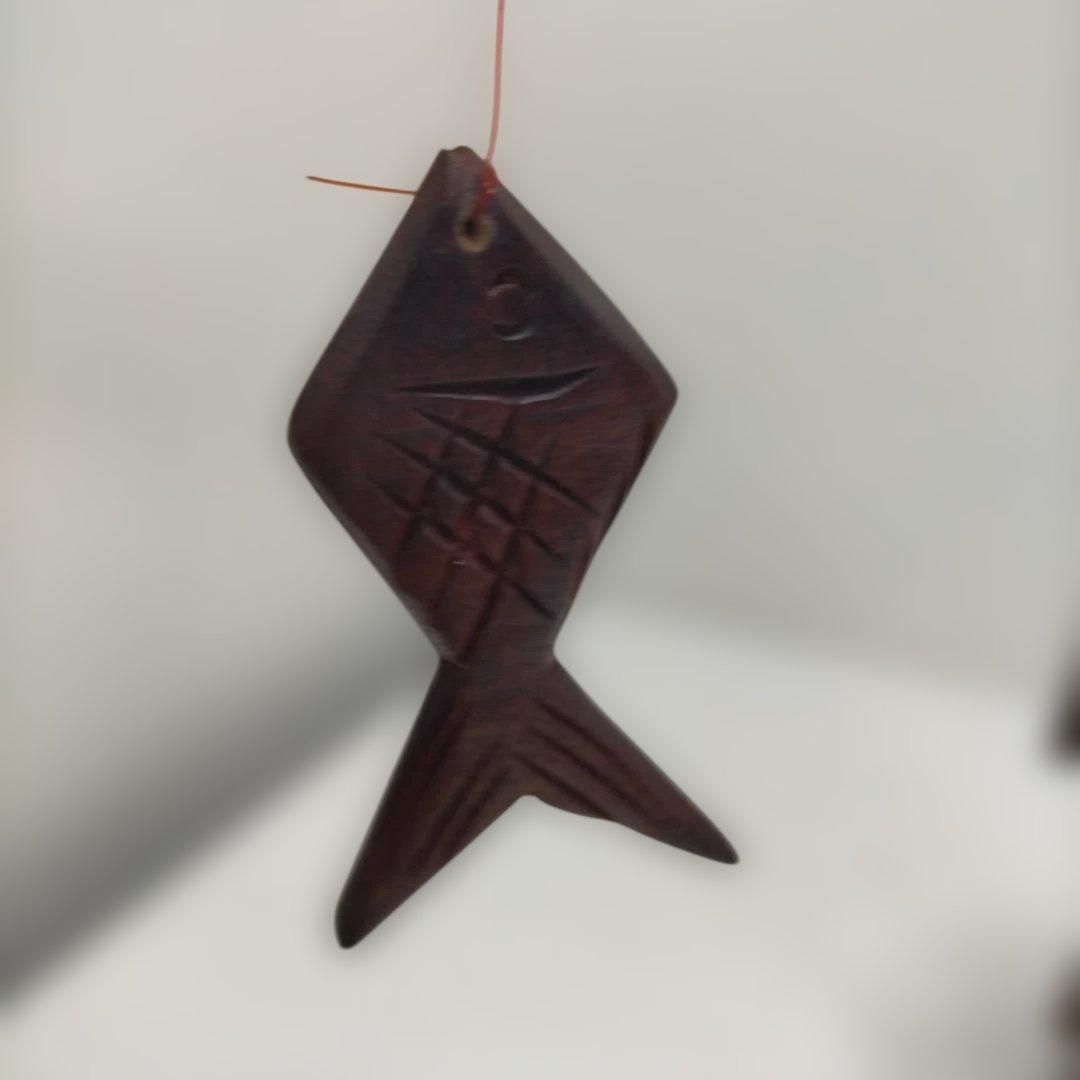 木彫り 釣り人 置物 人物像 彫刻 木製 和風 民芸 釣り 魚 オブジェ