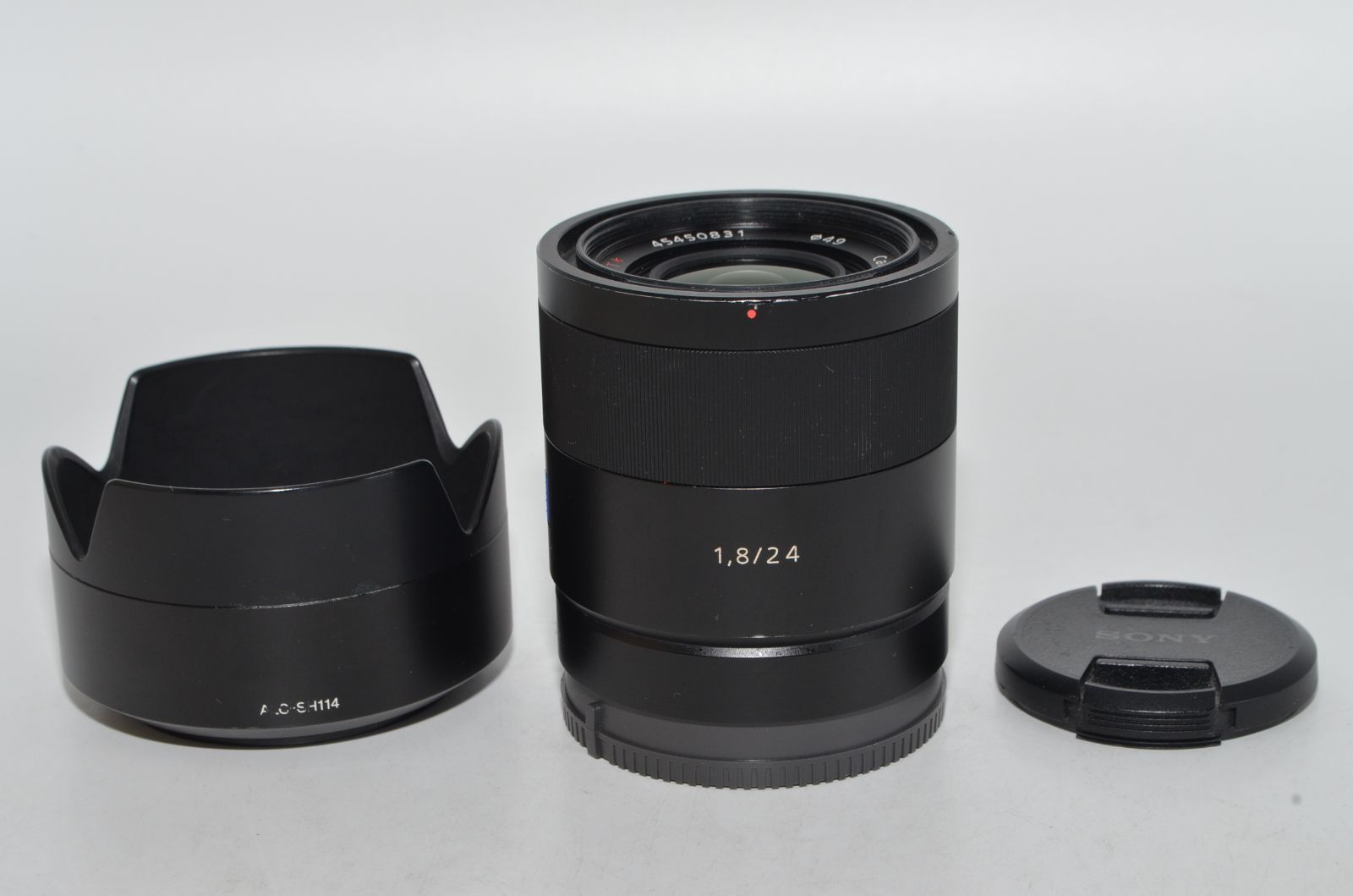 SONY ２４ミリレンズ カメラレンズ T* E 24mm F1.8 ZA APS-C用 Sonnar ブラック SEL24F18Z
