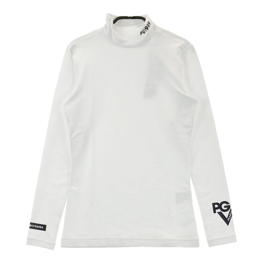 サイズ：0 PEARLY GATES パーリーゲイツ ハイネック長袖インナーT
