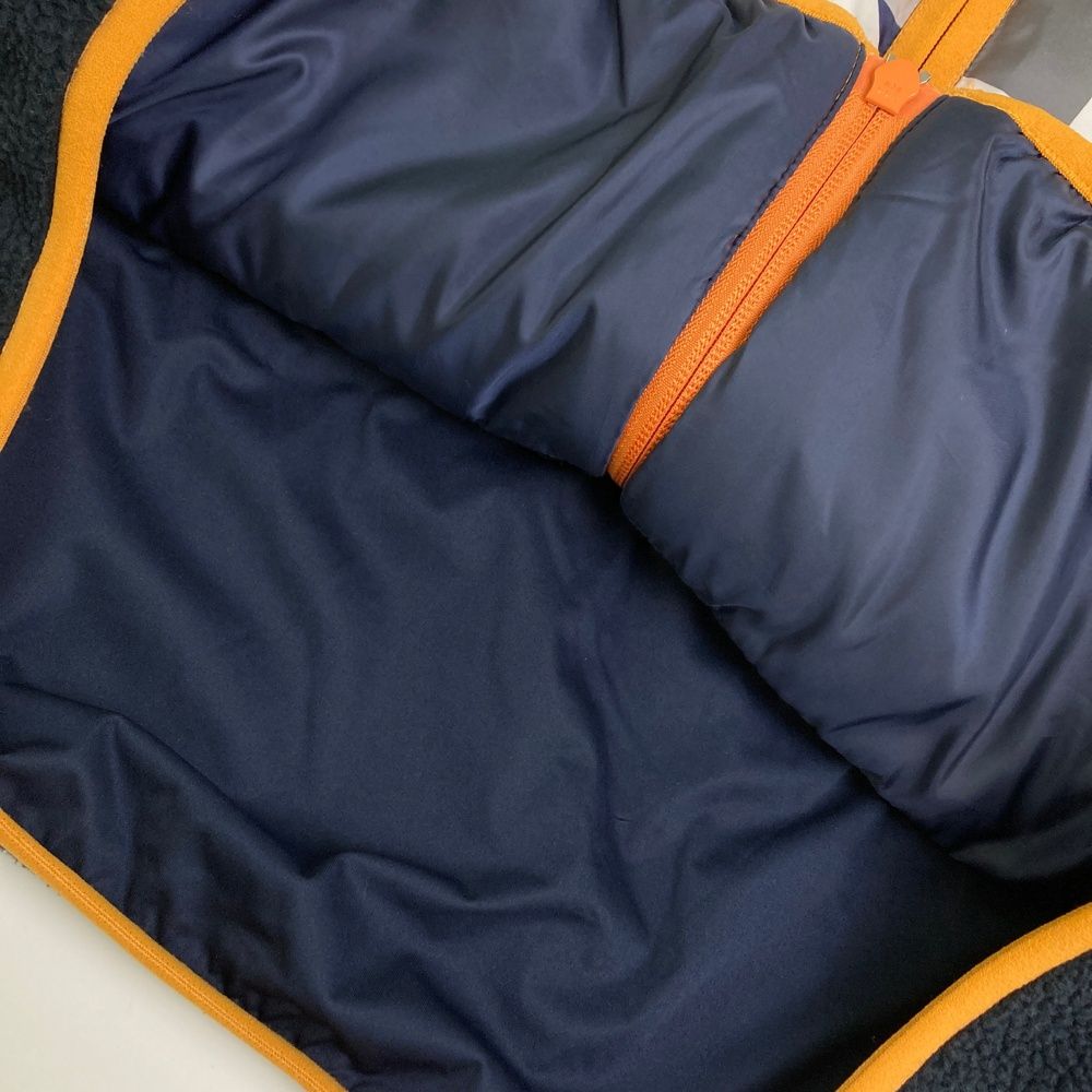 サイズ：L HORN GMT ホーン ガーメント ボア切替 中綿ジャケット 総柄