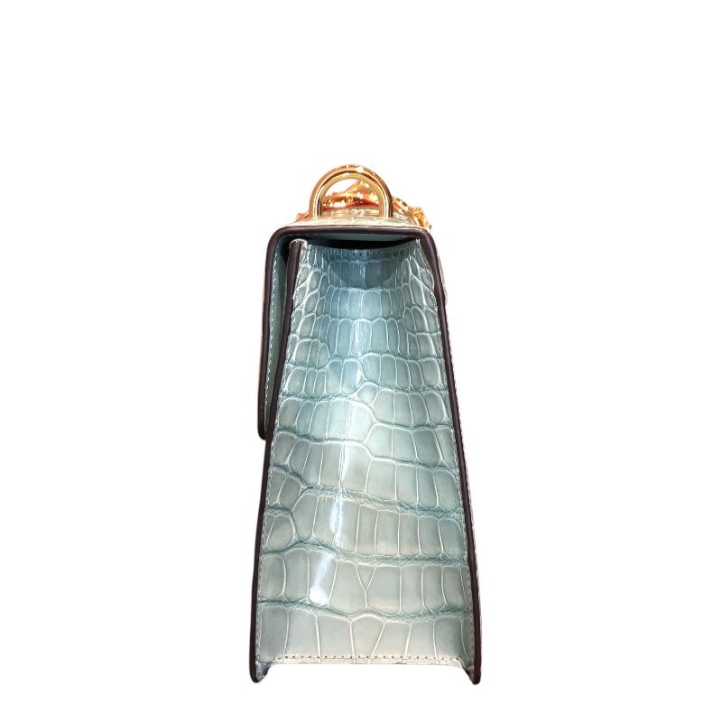 グッチ GUCCI シルヴィスモール 524405 ミントグリーン/GD