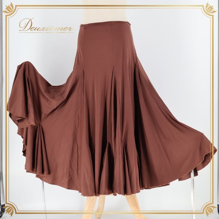 フラメンコ 衣装 ファルダ スカート ペチコート レッスン 練習着 無地