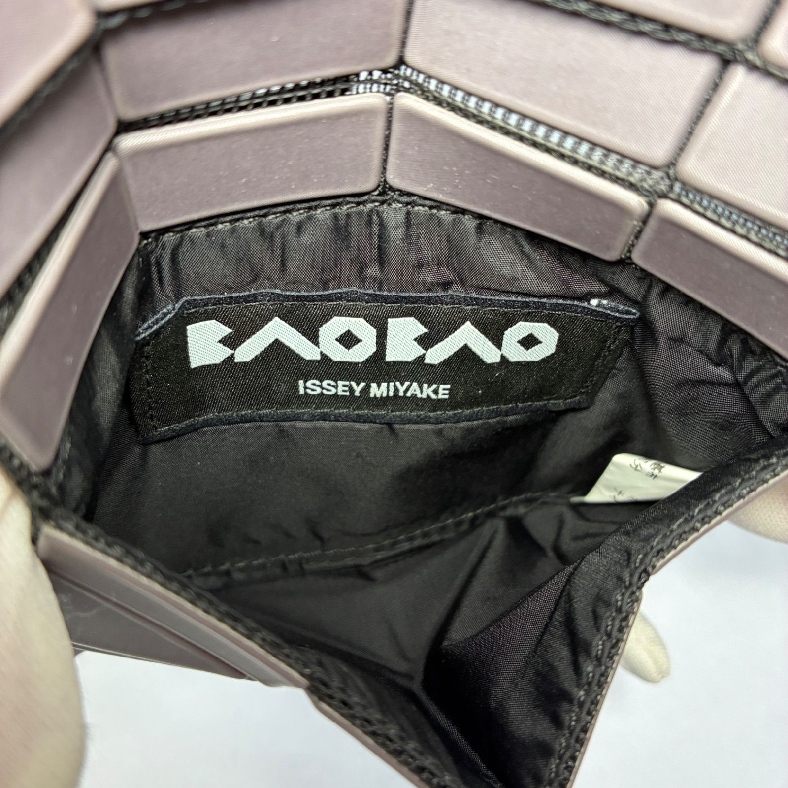 BAOBAO カードケース 名刺入れ 黒 BAO BAO ISSEY MIYAKE 名刺入れ