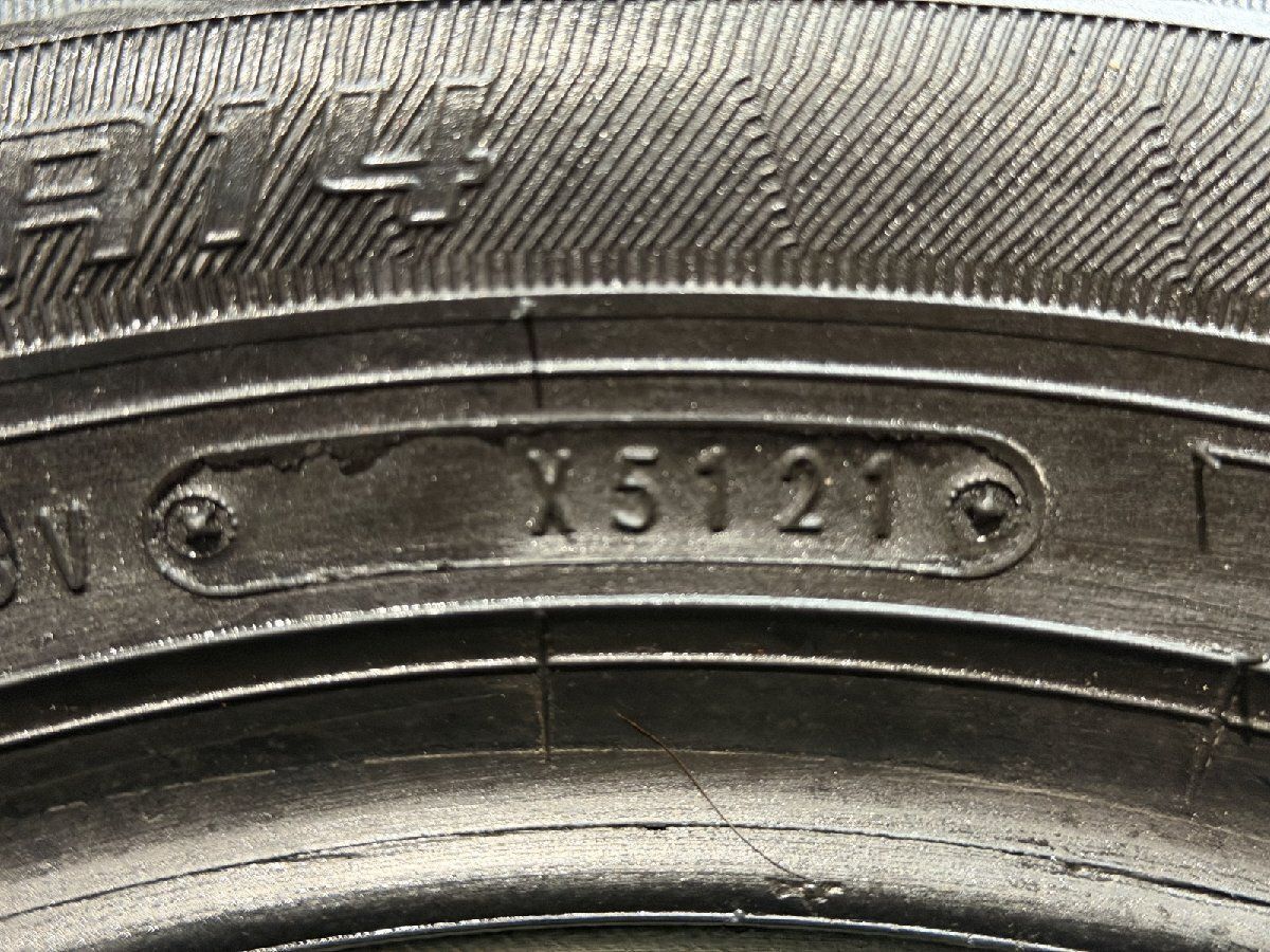 【未走行】DUNLOP LE MANS V ルマン5 155/65R14 14インチ 夏タイヤ 4本 21年製 吸音スポンジ N-BOX スペーシア ekクロス ラパン等 (MTY278)クレジットカード QRコード決済可能 oldgear_1556514lemans5-2