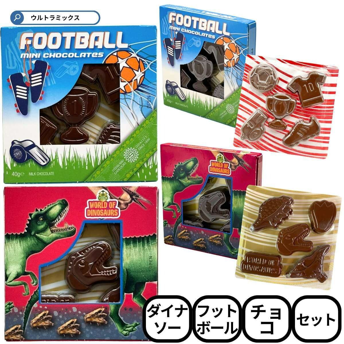 バレンタイン チョコ ワールド ダイナソー フットボール サッカー