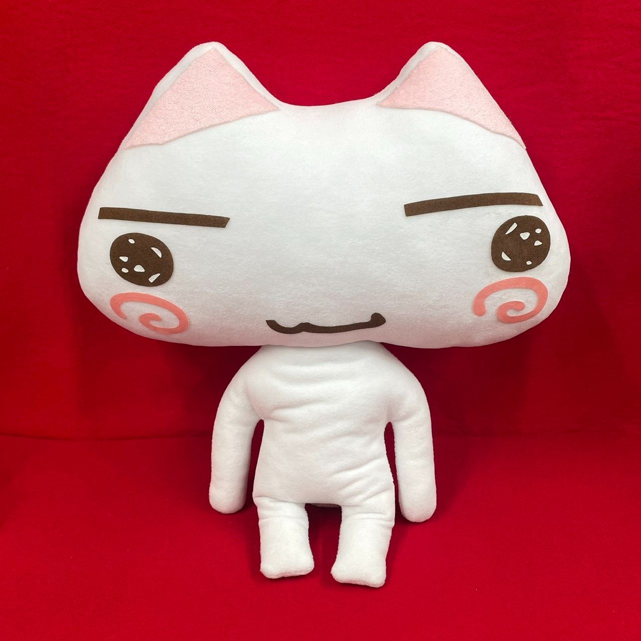 レア】どこでもいっしょ こねこもいっしょ トロ ぬいぐるみ 販促展示用