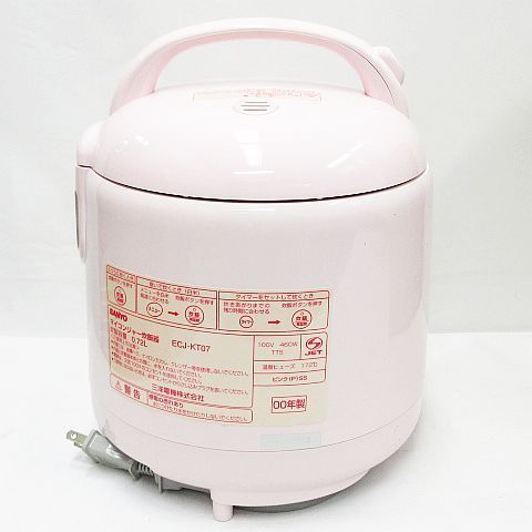 未使用品 ハローキティ マイコンジャー炊飯器 ECJ-KT07 昭和レトロ 希少 レア 当時物 未使用品 通電のみ確認済み SANYO サンヨー Hello