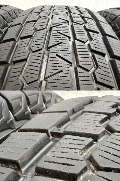 【YOKOHAMA G075 265/70R16】スタッドレス【Weds KEELER 16インチ 7J6HPCD139.7+5】21年製 バリ溝 ハイラックスサーフ プラド等　(MTR172) クレジットカード QRコード決済可能 YOKOHAMA G075 275/70R16】スタッドレス【Weds KEELER 16インチ
