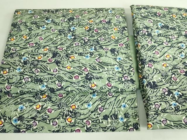 平和屋本店○極上 本場琉球紅型 琉球びんがた 知念紅型研究所 知念貞男