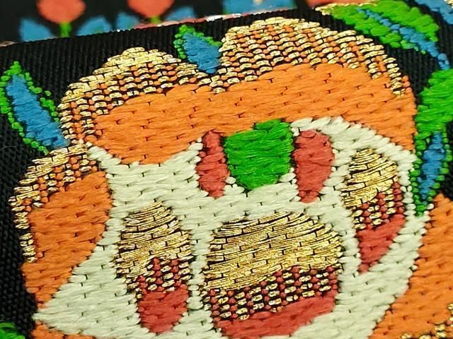 平和屋本店○極上 龍村美術織物 たつむら 太鼓柄 本袋帯 瑞典花苑文