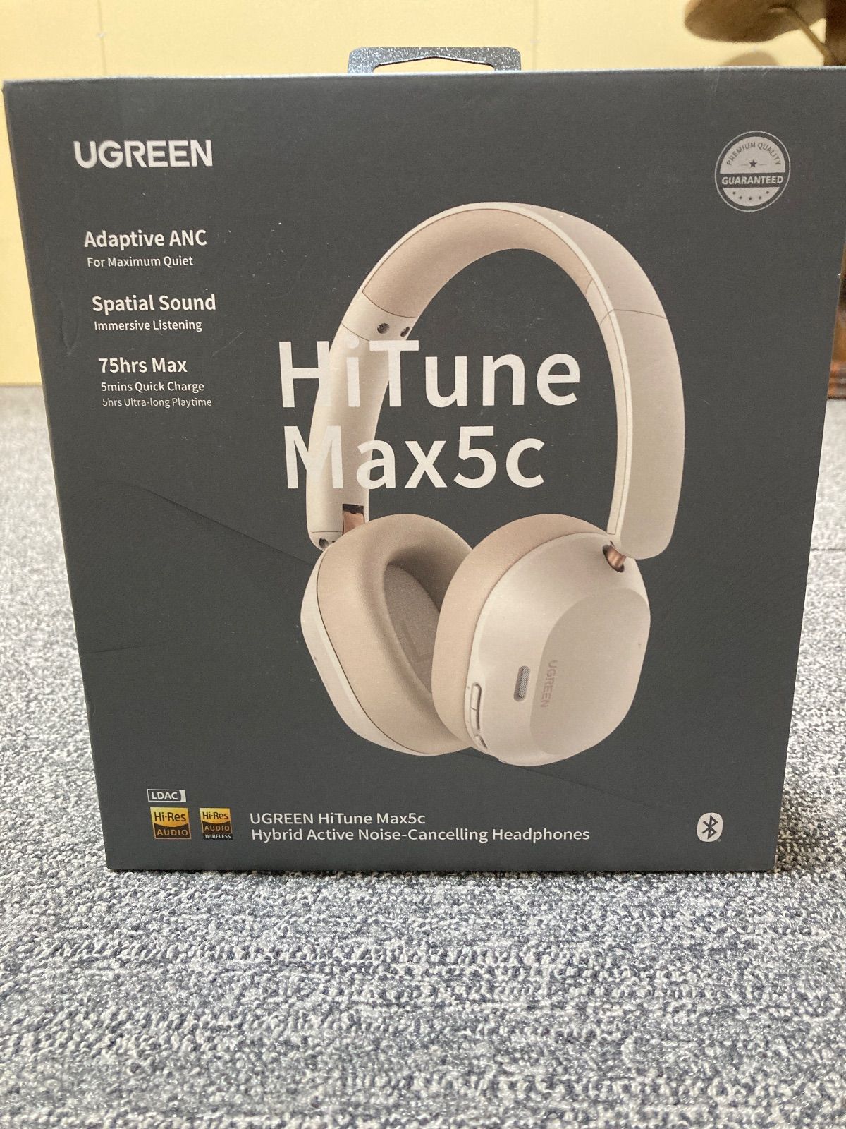 UGREEN ヘッドホン Bluetooth ワイヤレスヘッドホン ウルトラノイズ