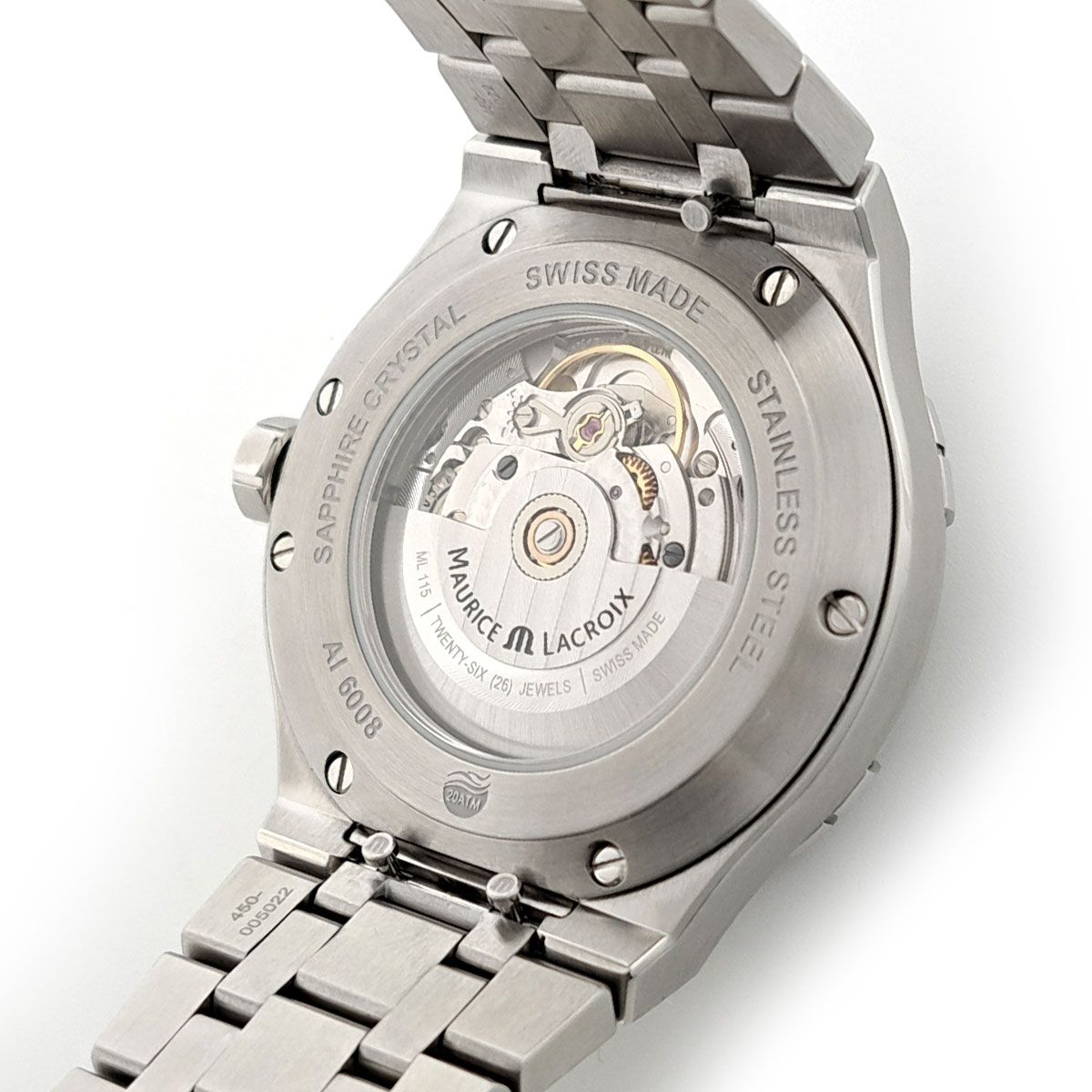  モーリスラクロア アイコン オートマティック AI6008 SS002 331 2 自動巻き ステンレススティール メンズ MAURICE LACROIX 時計 タートルネック 自動巻き時計 腕時計(アナログ)
