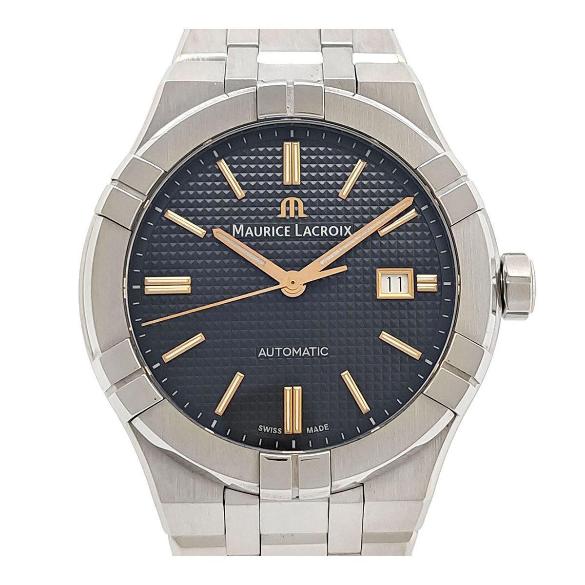 モーリスラクロア アイコン オートマティック AI6008 SS002 331 2 自動巻き ステンレススティール メンズ MAURICE LACROIX 時計
