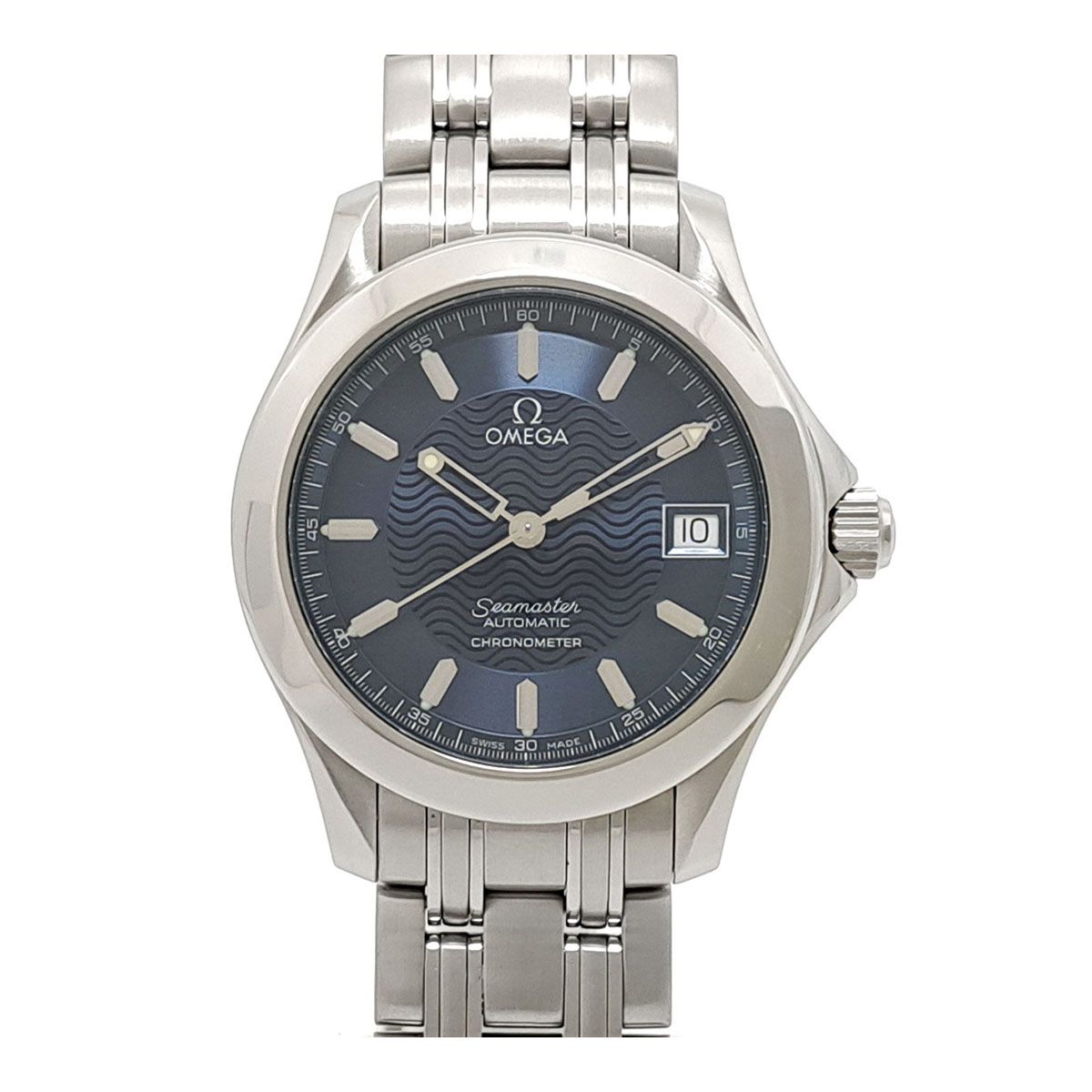 オメガ シーマスター 120M Overhauled 2501 81 自動巻き ステンレススティール メンズ ボーイズ OMEGA 時計