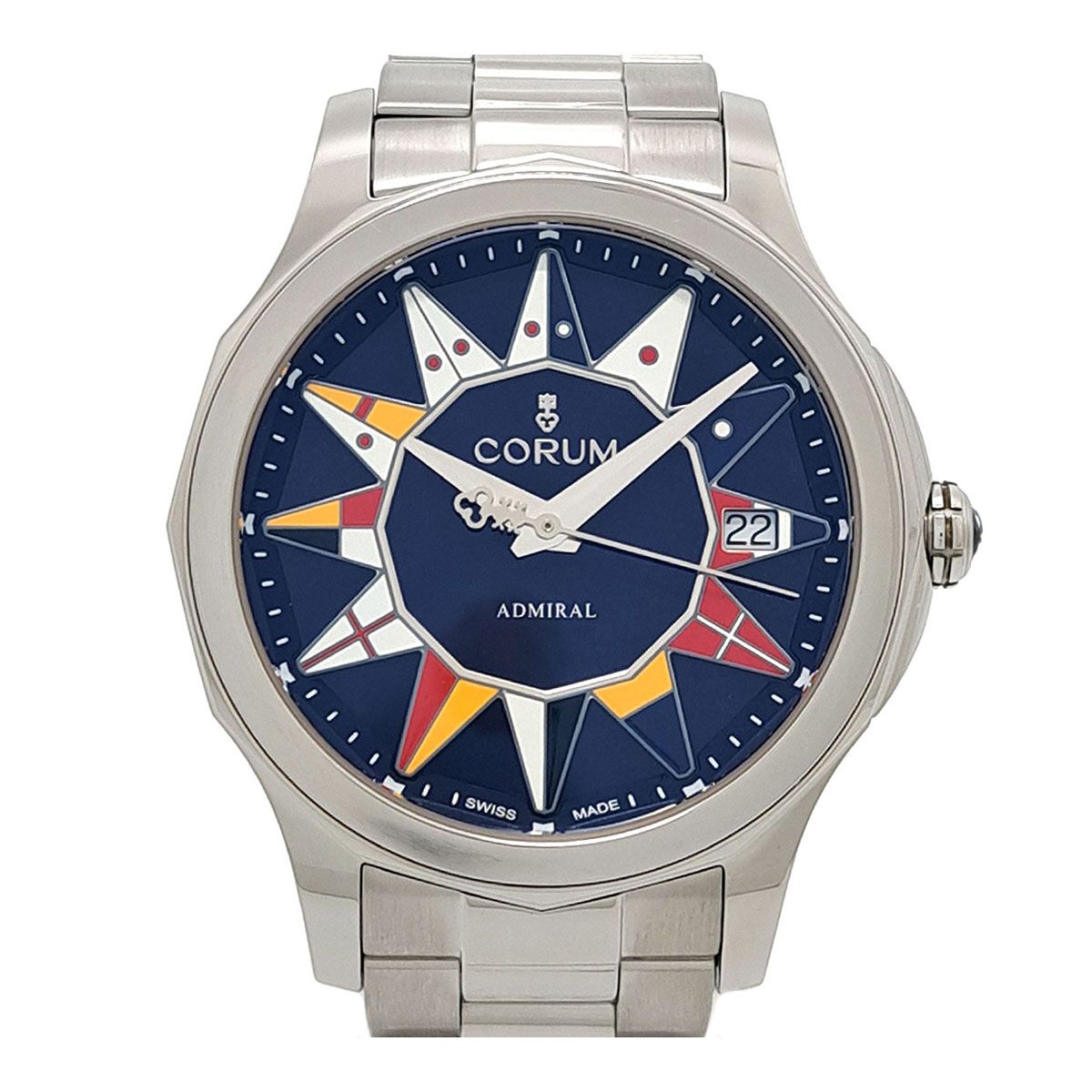 コルム アドミラルズカップ レジェンド 38 082 200 20 自動巻き ステンレススティール メンズ CORUM 時計